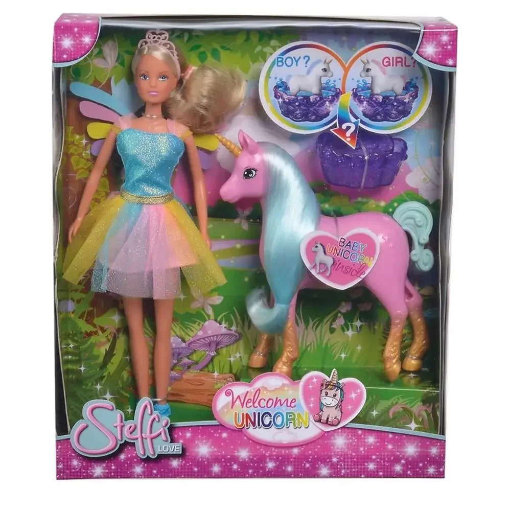 Steffi Love Welcome Unicorn Boy Or Girl Doll Set